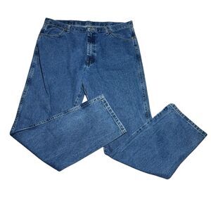 Wrangler Mens Cowboy Cut Original Fit Jeans 38x34 Stonewash 13MWZGK